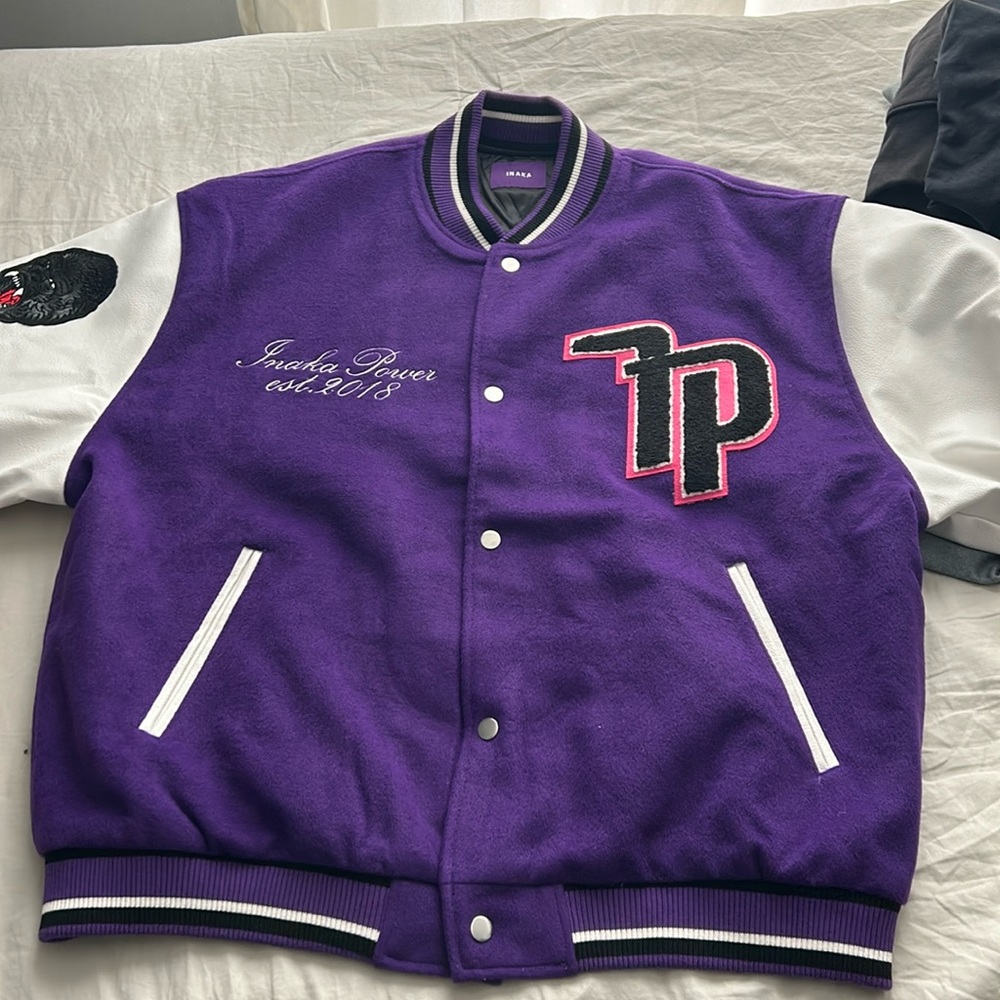Inaka power letterman varsity jacket
